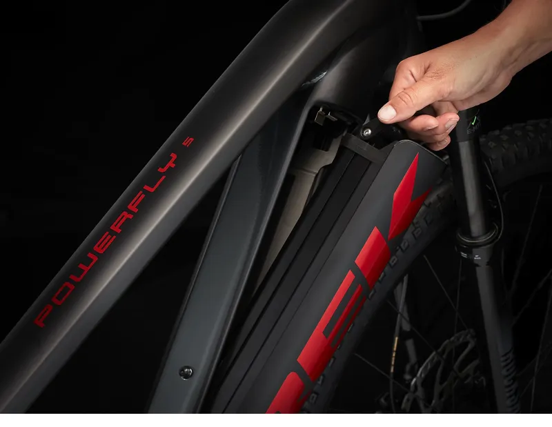 2022 Trek Powerfly 5 Electric Mountain Bike in Black-7